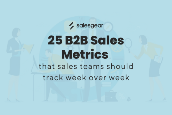 Featured image- b2b sales metrics